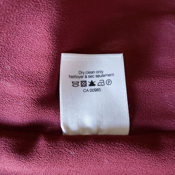 Veronica Beard Silk Metallic One Shoulder Ruffle Asymmetric Midi Dress Size 6 - Picture 8 of 10